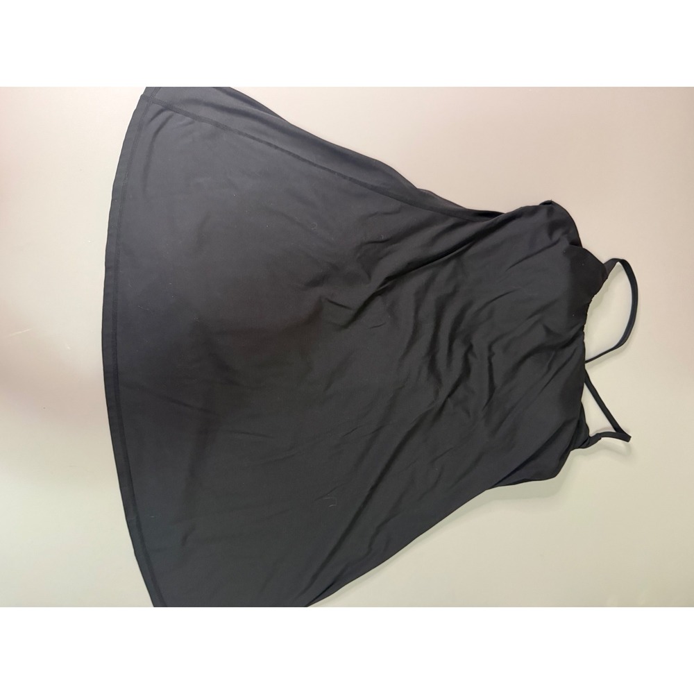 Halara Everyday Activity Dress Black XL Built-in Shorts Sleeveless Athletic